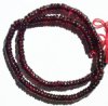16 inch strand of 3x5mm Heishe Garnet Beads